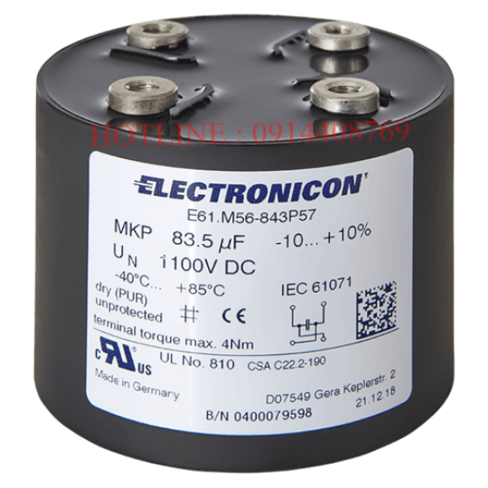 ELECTRONICON E61 / E53-H | Tụ Điện DC Công Suất Cao